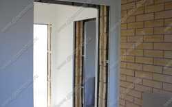 Зашиваем брусовой дом в два листа ГКЛ. Зал, кухня, коридор.