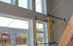 Гипсокартонные работы в каркасном доме из СИП - панелей.