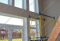 Гипсокартонные работы в каркасном доме из СИП - панелей.