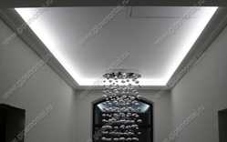 ГКЛ - потолки, лепной декор с подсветкой.