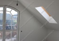 Гипсокартонные потолки. Отделка в коттедже с нуля.