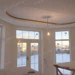 Овальный потолок из гипсокартона