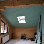 Отделка мансарды гипсокартоном в 2 слоя