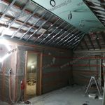 Двухкаркасный монтаж ГКЛ