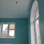 Монтаж ГКЛ - потолка с нишей под шторы