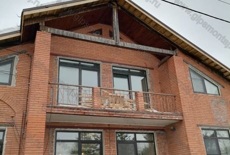 Отделка современного коттеджа. Фотографии работ в загородном доме.