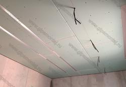 Монтаж потолков. Теневой профиль, парящий профиль и линейный свет