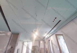 ГКЛ - потолки с точечной и линейной подсветкой