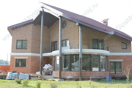 Отделка внутри коттеджа гипсокартоном