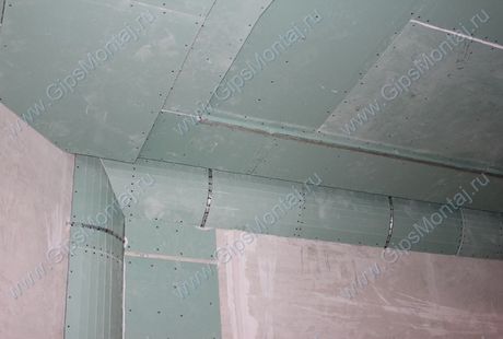 ГКЛ-потолки и стены квартиры