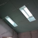 Процесс монтажа ГКЛ - откосов на мансарде частного дома