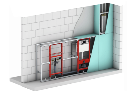 Монтаж TECEprofil